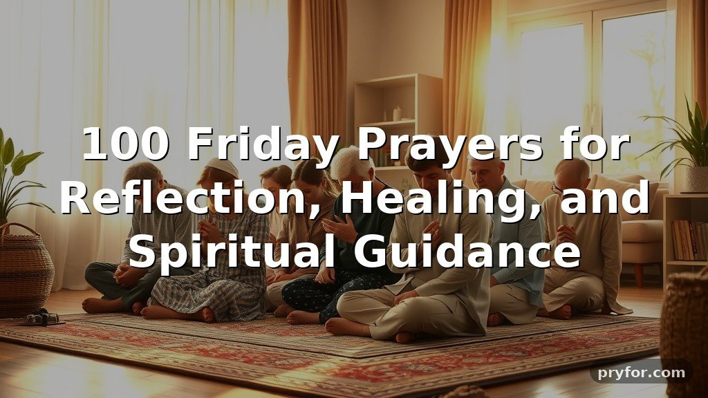 100 Friday Prayers for Reflection, Healing, and Spiritual Guidance