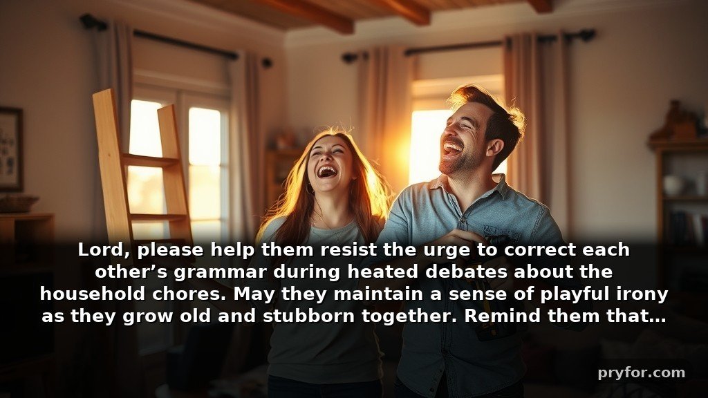 Funny Beautiful Wedding Anniversary Prayer Wishes for Couples Who Value Laughter