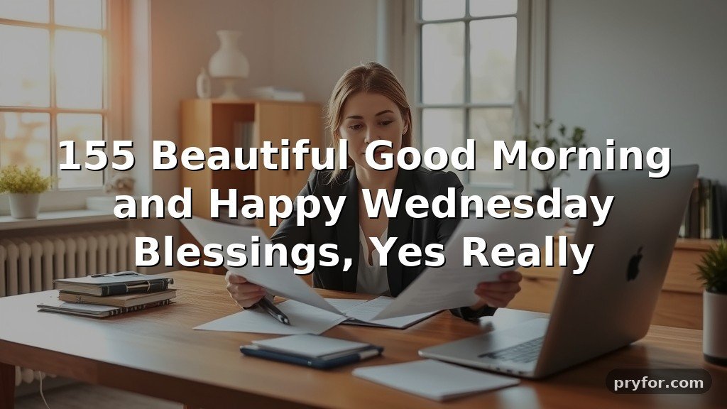 155 Beautiful Good Morning and Happy Wednesday Blessings, Yes Really
